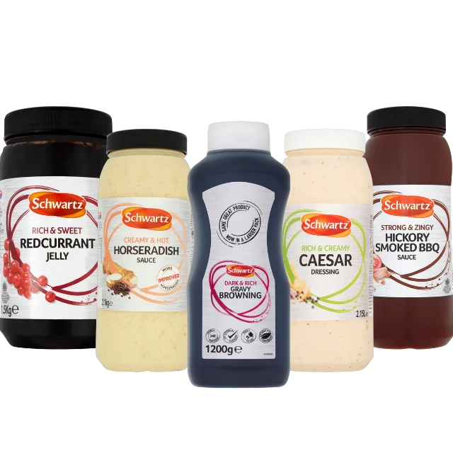 Schwartz Sauces and Condiments for chefs