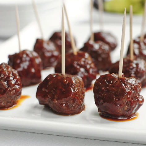 American Spicy Meatball Kebabs