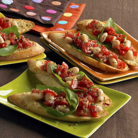 Butter Bean and Oregano Bruschetta