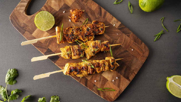 Cajun Chicken Kebabs