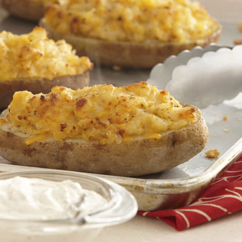 Cheesy Baked Potatoes