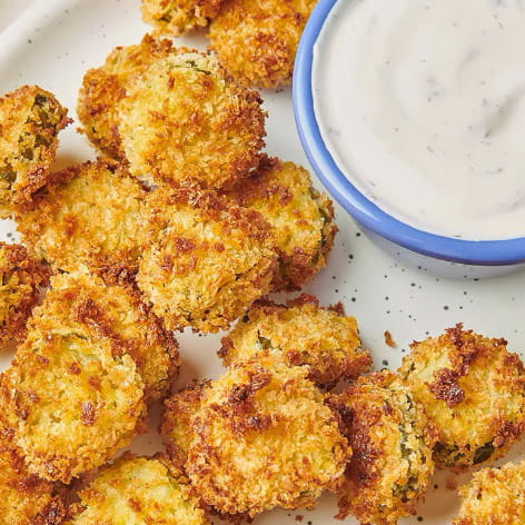 Crispy Baked Pickles