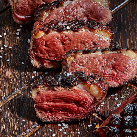 Juniper and Cranberry Glazed Duck Breasts