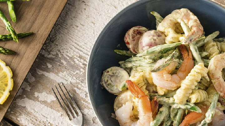 Old Bay Prawn and Crab Salad