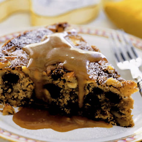 Saffron, Walnut and Raisin Tea Buns
