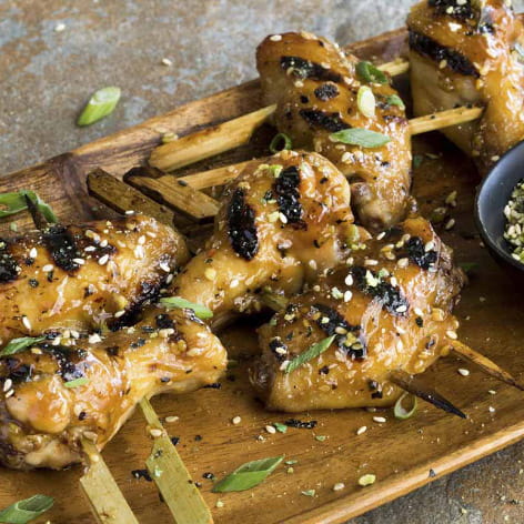Spicy Japanese Izakaya Style Grilled Wings