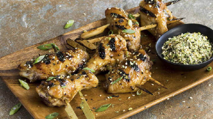 Spicy Japanese Izakaya Style Grilled Wings