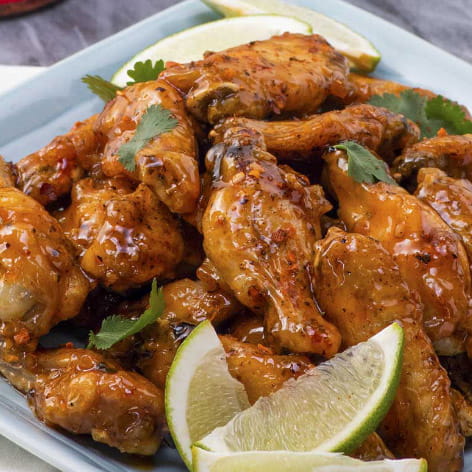 Sweet and Sour Rendang Chicken Wings
