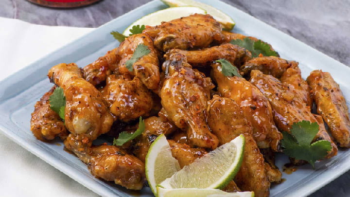 Sweet and Sour Rendang Chicken Wings
