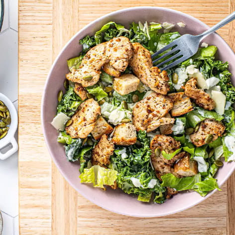 Warm Cajun Bacon and Chicken Salad