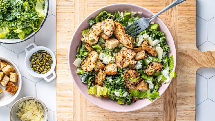 Warm Cajun Bacon and Chicken Salad